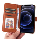 Betopnice iPhone 12 Mini Cover med Aftageligt Cover 005 Brun