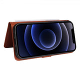 Betopnice iPhone 12 Mini Cover med Aftageligt Cover 005 Brun