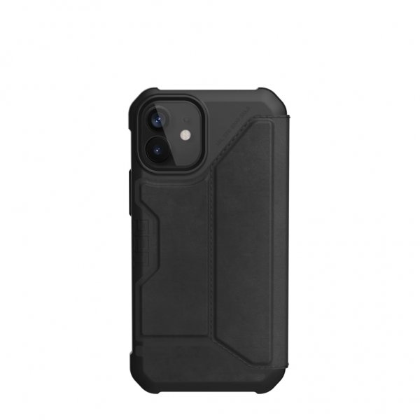 Urban Armor Gear (UAG) iPhone 12 Mini Cover Metropolis PU Sort