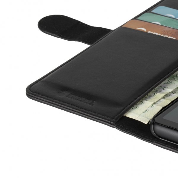 Krusell iPhone 12 Mini Cover PhoneWallet Sort