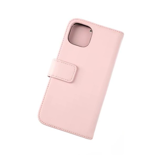 Rvelon iPhone 12 Mini Cover Ægte Læder Rosa