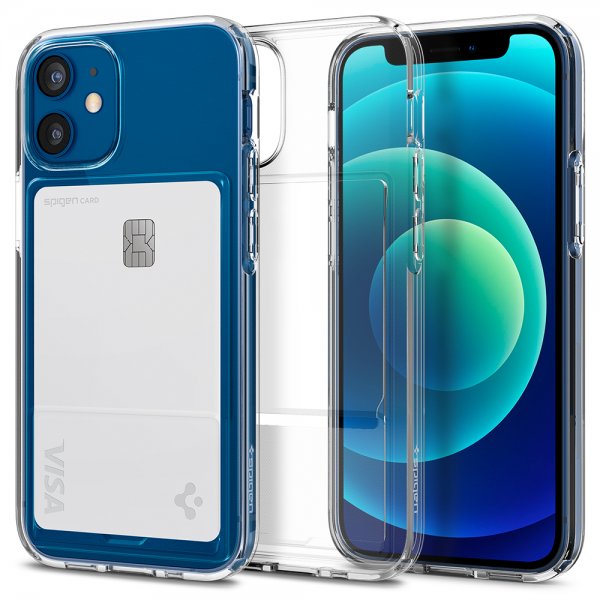 Spigen iPhone 12 Mini Cover Crystal Slot Crystal Clear