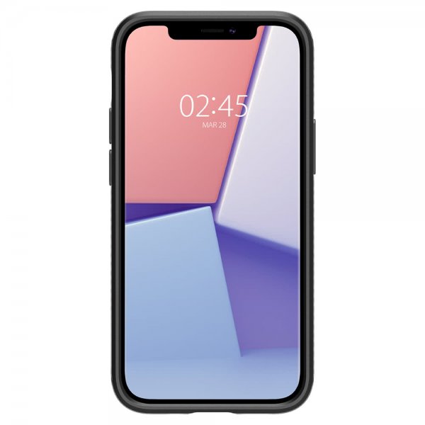 Spigen iPhone 12 Mini Cover Liquid Air Mat Sort