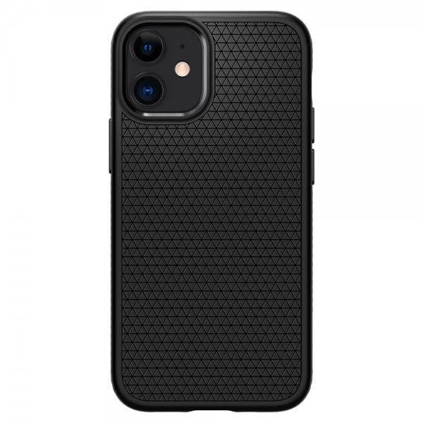 Spigen iPhone 12 Mini Cover Liquid Air Mat Sort