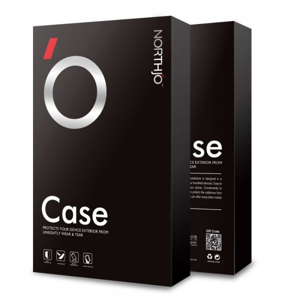 Northjo iPhone 12 Mini Cover med Skærmbeskyttelse og Kamerabeskyttelse 3-i-1
