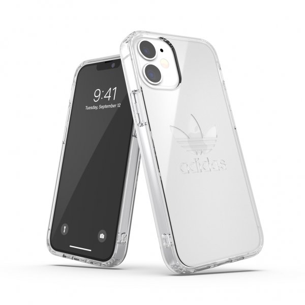 Adidas iPhone 12 Mini Cover Protective Clear Case Transparent