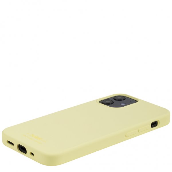 holdit iPhone 12 Mini Cover Silikone Lemonade