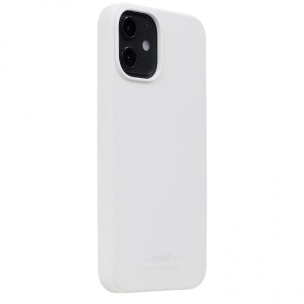 holdit iPhone 12 Mini Cover Silikone Hvid