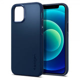 Spigen iPhone 12 Mini Cover Thin Fit Navy Blue
