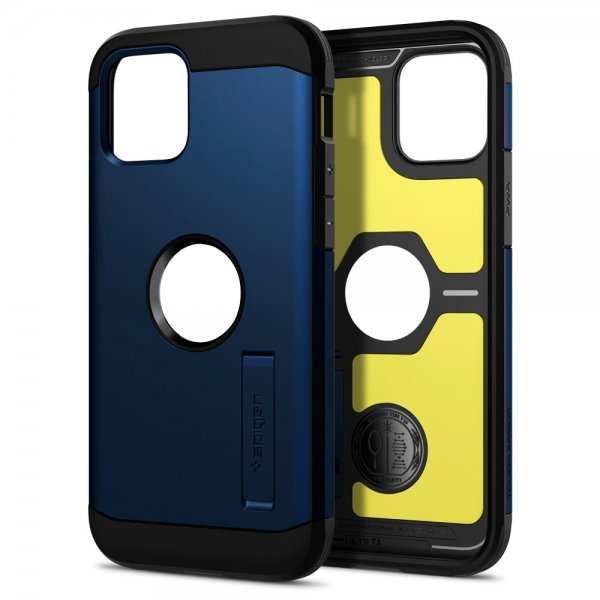 Spigen iPhone 12 Mini Cover Tough Armor Navy Blue