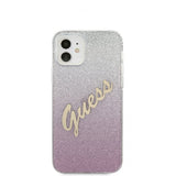 Guess iPhone 12 Mini Cover Vintage Gradient Rosa