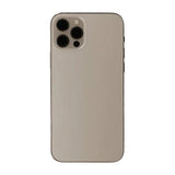 iPhone 12 Pro bagside med komplet ramme OEM - Guld