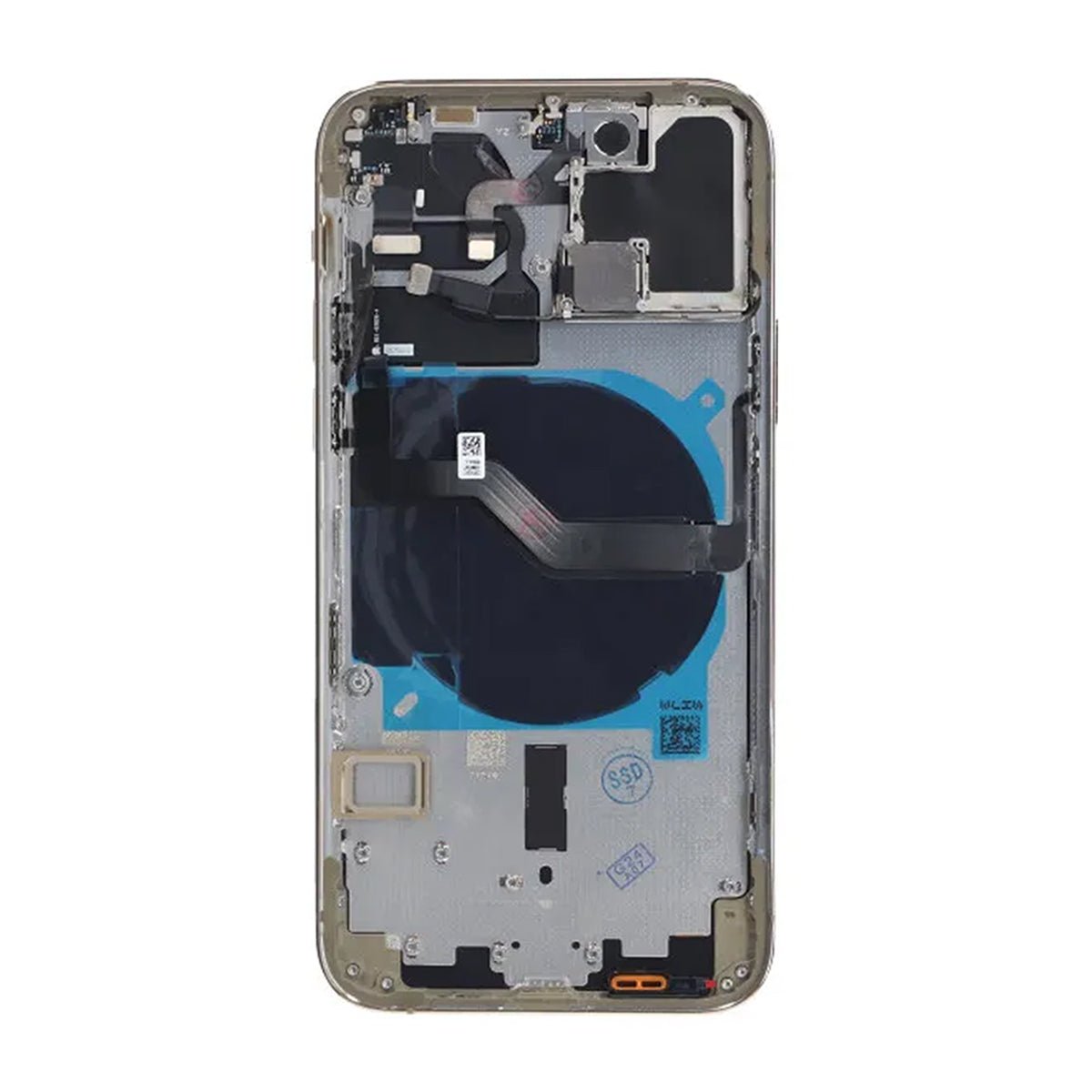 iPhone 12 Pro bagside med komplet ramme OEM - Guld