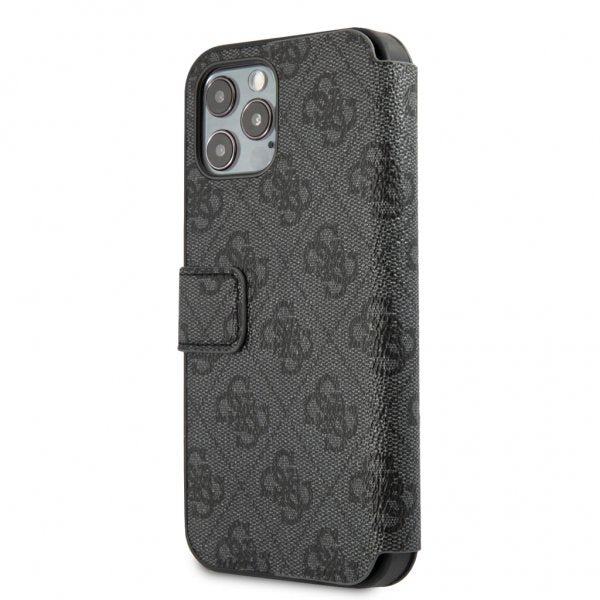 Guess iPhone 12 Pro Max Cover 4G Grå