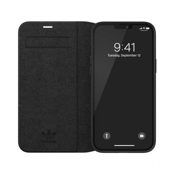 Adidas iPhone 12 Pro Max Etui Booklet Case Basic Sort