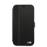 BMW iPhone 12 Pro Max Cover Dynamic Carbon Sort