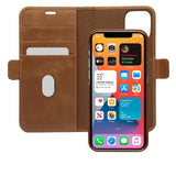 dbramante1928 iPhone 12 Pro Max Futteral Lynge Aftageligt Cover Tan