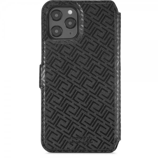 holdit iPhone 12 Pro Max Etui Stockholm Aftageligt Cover Celia Sort
