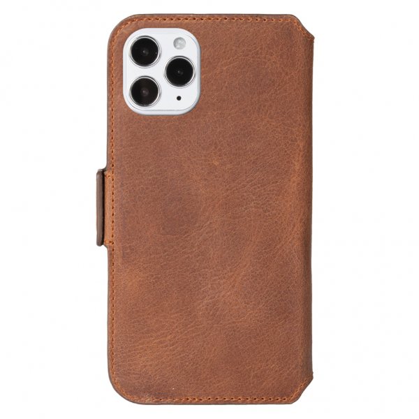 Krusell iPhone 12 Pro Max Cover Sunne PhoneWallet Vintage Cognac