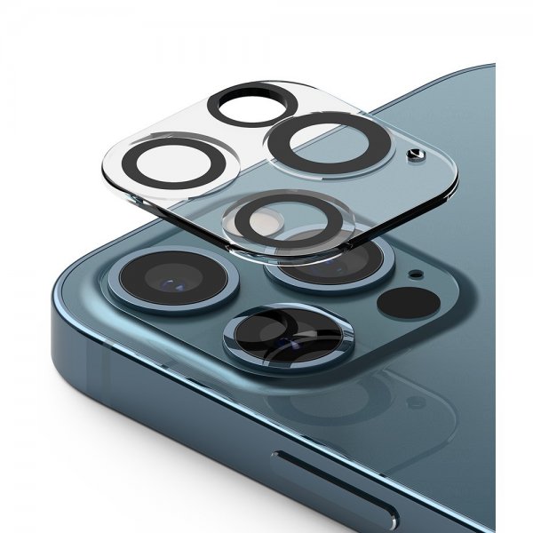 Ringke iPhone 12 Pro Max Kamerabeskyttelse Glas 2-pak