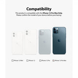 Ringke iPhone 12 Pro Max Kamerabeskyttelse Glas 2-pak
