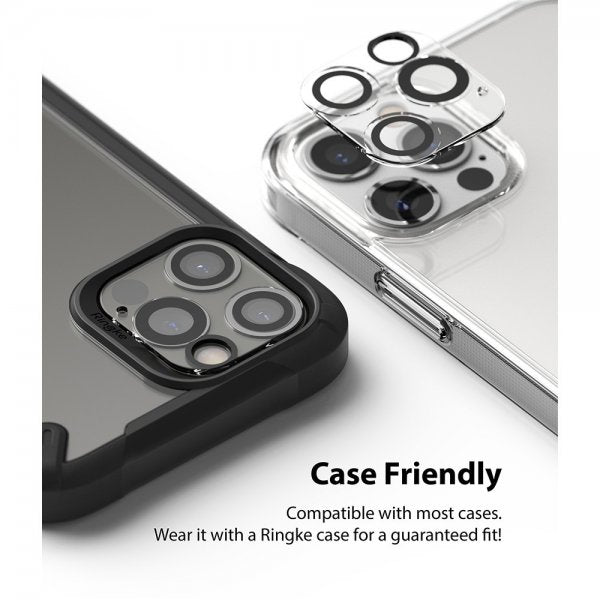 Ringke iPhone 12 Pro Max Kamerabeskyttelse Glas 2-pak
