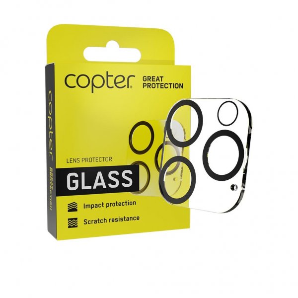 Copter iPhone 12 Pro Max Kamerabeskyttelse Exoglass Lens Protector