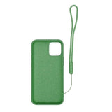 iPhone 12 Pro Max Cover Silikone med Ringholder Grøn