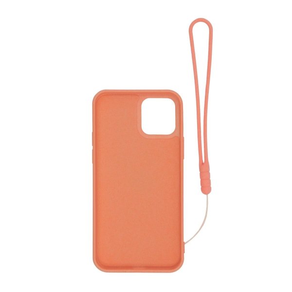 iPhone 12 Pro Max Silikone Cover med Ringholder Orange