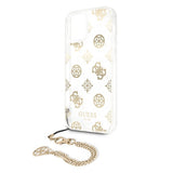 Guess iPhone 12 Pro Max Cover Chain Peony Guld