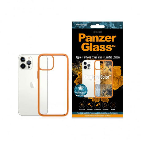 PanzerGlass iPhone 12 Pro Max Cover ClearCase Color PG Orange