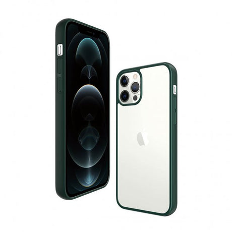 PanzerGlass iPhone 12 Pro Max Cover ClearCase Color Racing Green