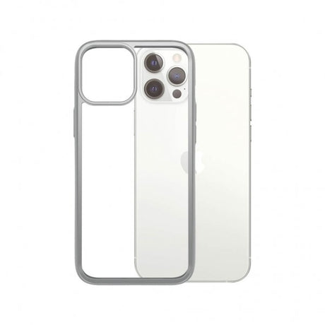 PanzerGlass iPhone 12 Pro Max Cover ClearCase Color Satin Silver