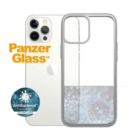 PanzerGlass iPhone 12 Pro Max Cover ClearCase Color Satin Silver
