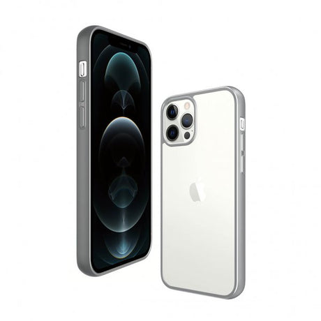 PanzerGlass iPhone 12 Pro Max Cover ClearCase Color Satin Silver