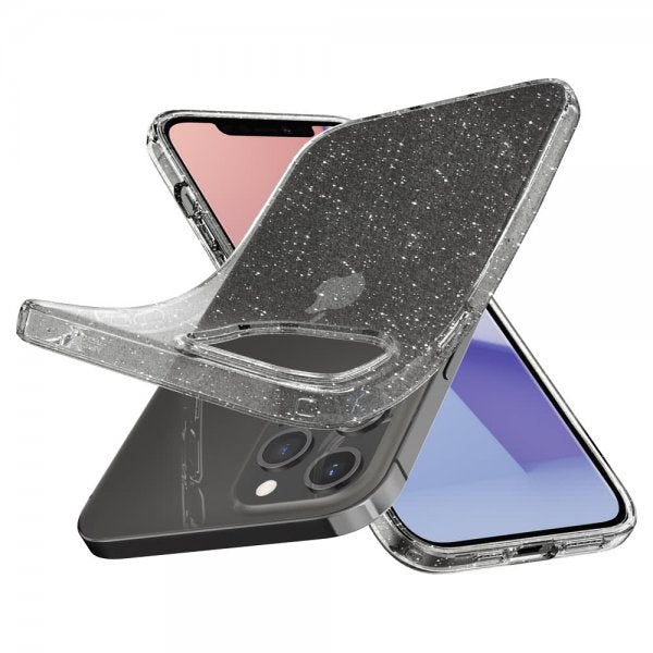 Spigen iPhone 12 Pro Max Cover Liquid Crystal Glitter Crystal Quartz