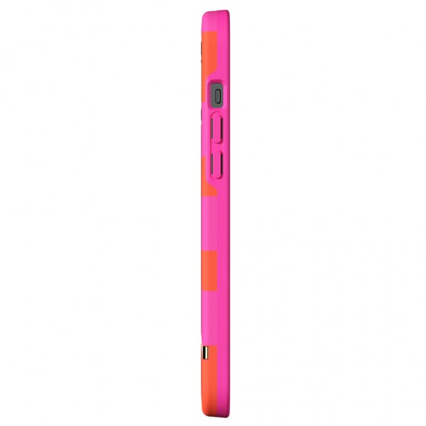Richmond & Finch iPhone 12 Pro Max Cover Magenta Stripe