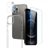 Northjo iPhone 12 Pro Max Cover med Skærmbeskyttelse og Kamerabeskyttelse 3-i-1