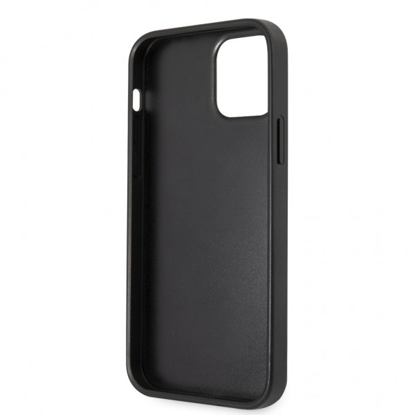 Guess iPhone 12 Pro Max Cover Metal Logo Grå