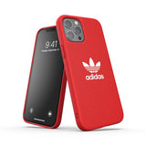 Adidas iPhone 12 Pro Max Cover Moulded Case Canvas Scarlet