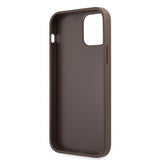 Guess iPhone 12 Pro Max Cover Printed Stripe Brun