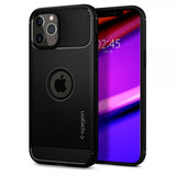 Spigen iPhone 12 Pro Max Cover Rugged Armor Mat Sort