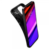 Spigen iPhone 12 Pro Max Cover Rugged Armor Mat Sort