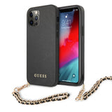 Guess iPhone 12 Pro Max Cover Saffiano Chain Sort