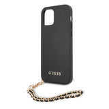 Guess iPhone 12 Pro Max Cover Saffiano Chain Sort
