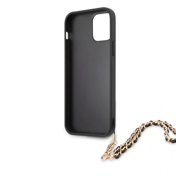 Guess iPhone 12 Pro Max Cover Saffiano Chain Sort