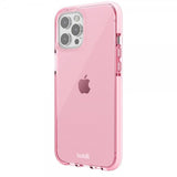 holdit iPhone 12 Pro Max Cover Seethru Bright Pink