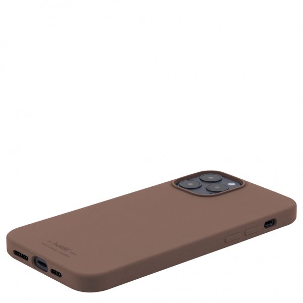 holdit iPhone 12 Pro Max Silikone Cover Mørkebrun