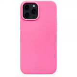 holdit iPhone 12 Pro Max Cover Silikone Bright Pink