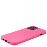 holdit iPhone 12 Pro Max Cover Silikone Bright Pink